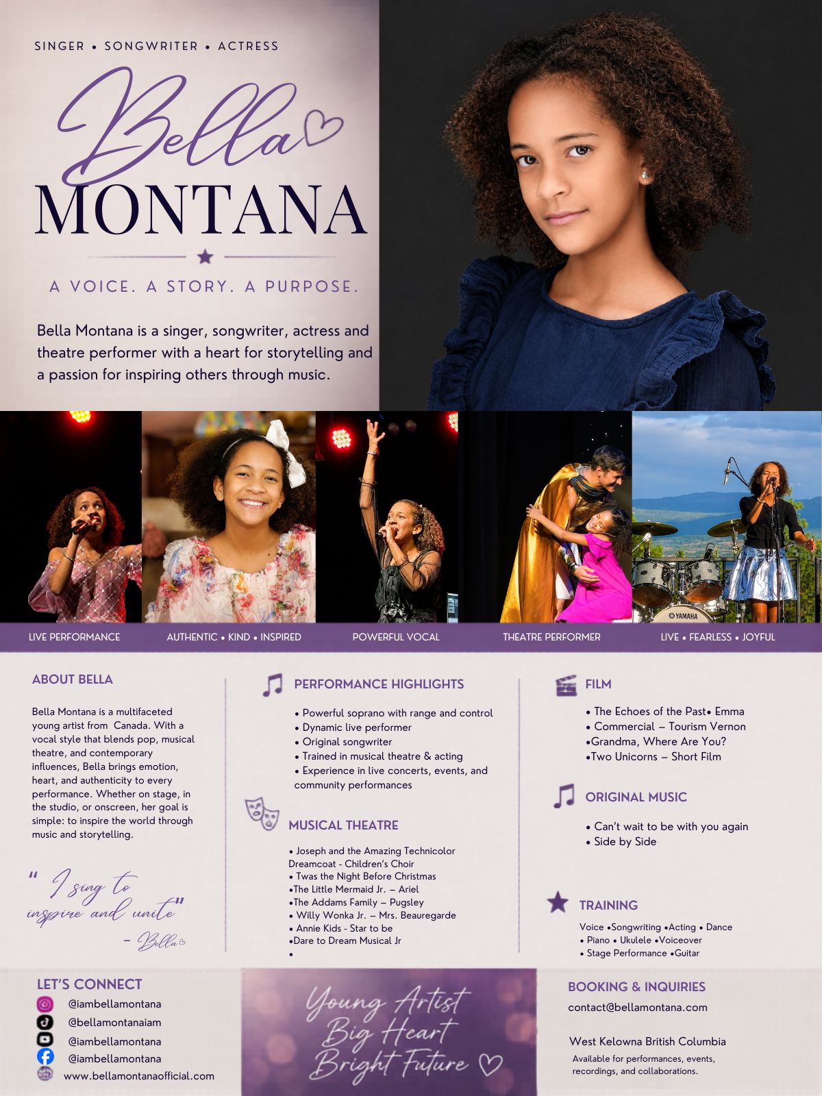 Bella Montana press kit image